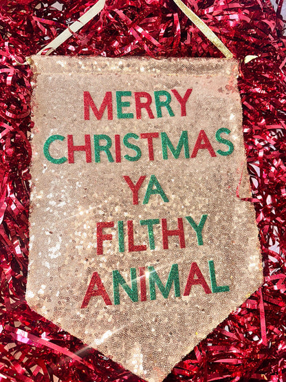 FILTHY ANIMAL BANNER