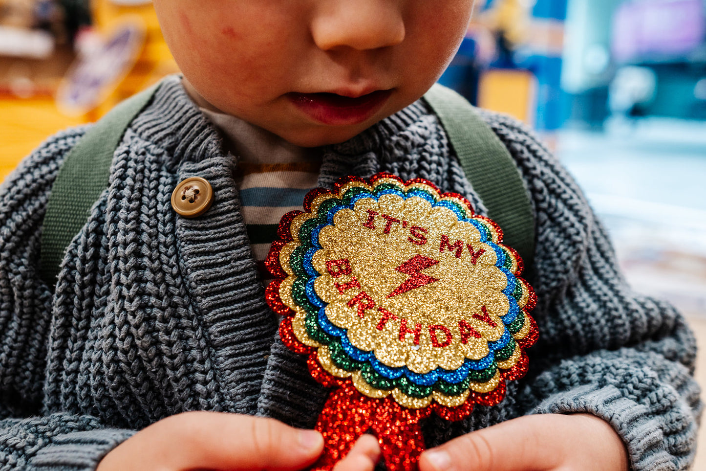 Reusable Heirloom Birthday Badge