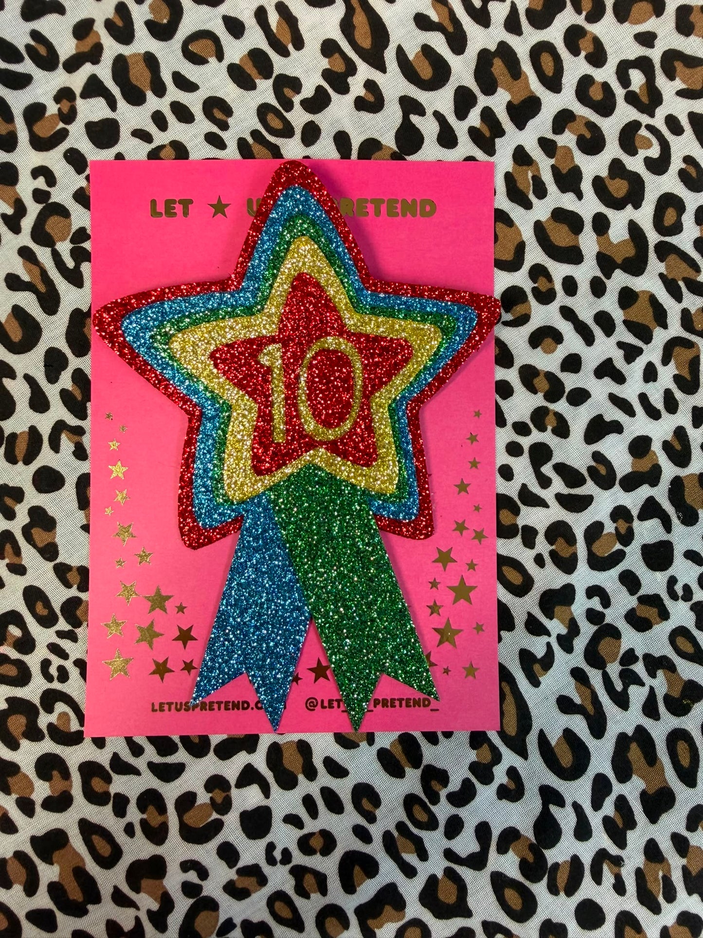 Age 10 Birthday Rosette