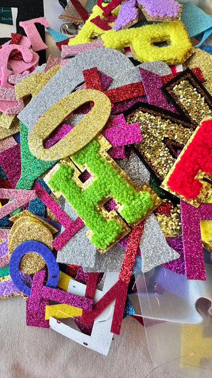 MYSTERY BAG OF PRE CUT LETTERS- PERFECT FOR CRAFT/ART