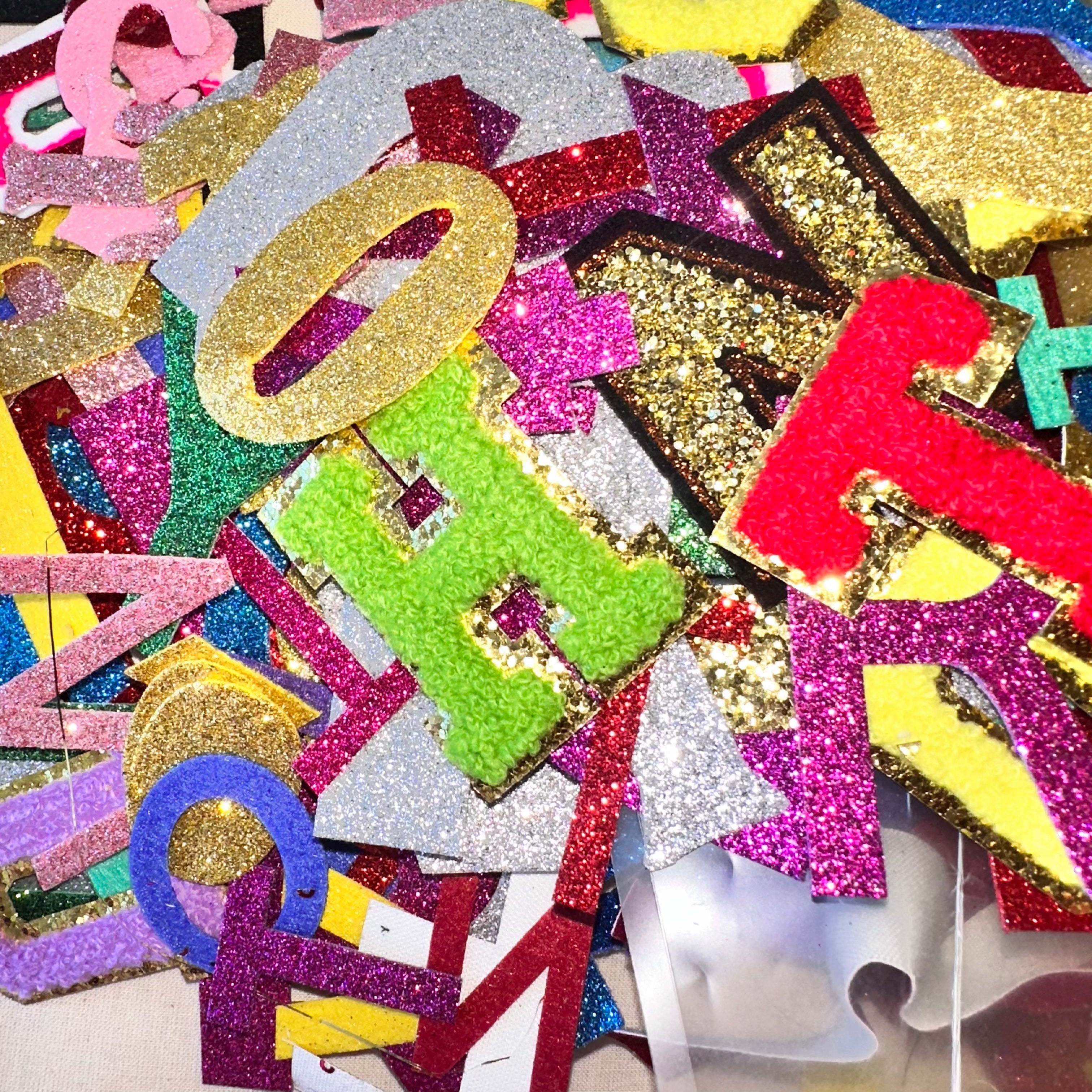 MYSTERY BAG OF PRE CUT LETTERS- PERFECT FOR CRAFT/ART – Let Us Pretend