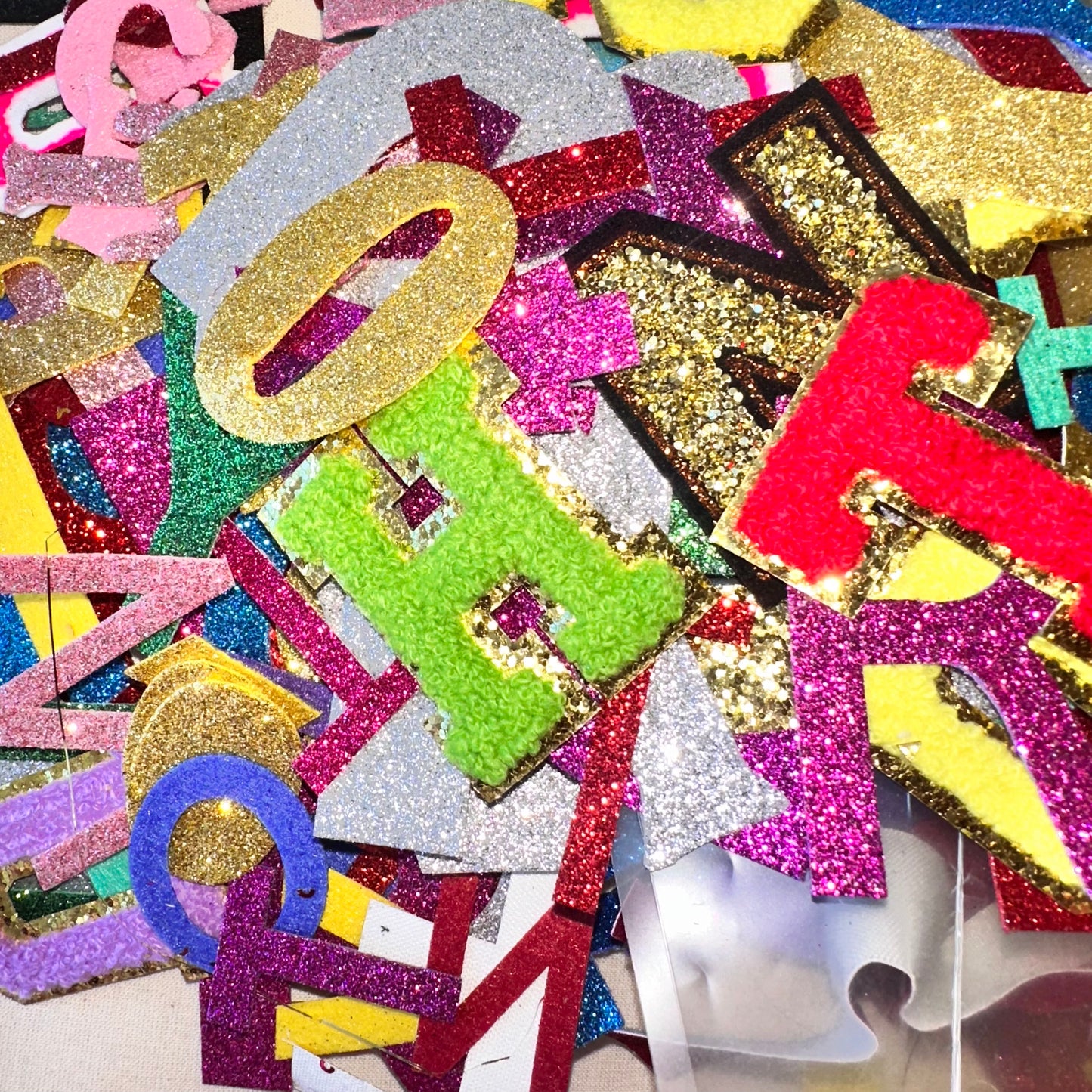 MYSTERY BAG OF PRE CUT LETTERS- PERFECT FOR CRAFT/ART