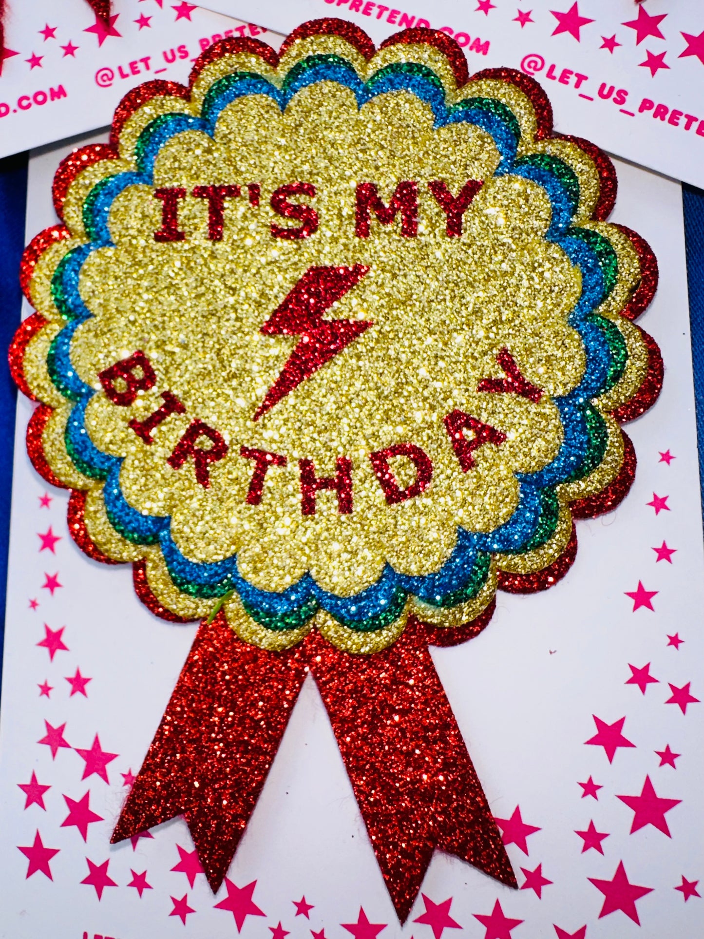 Reusable Heirloom Birthday Badge