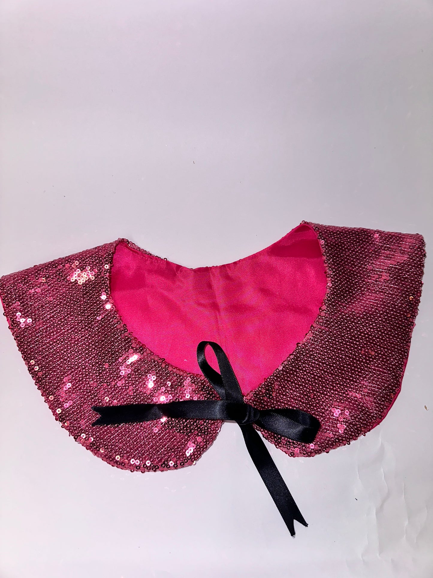 Sequin Peter Pan Collar