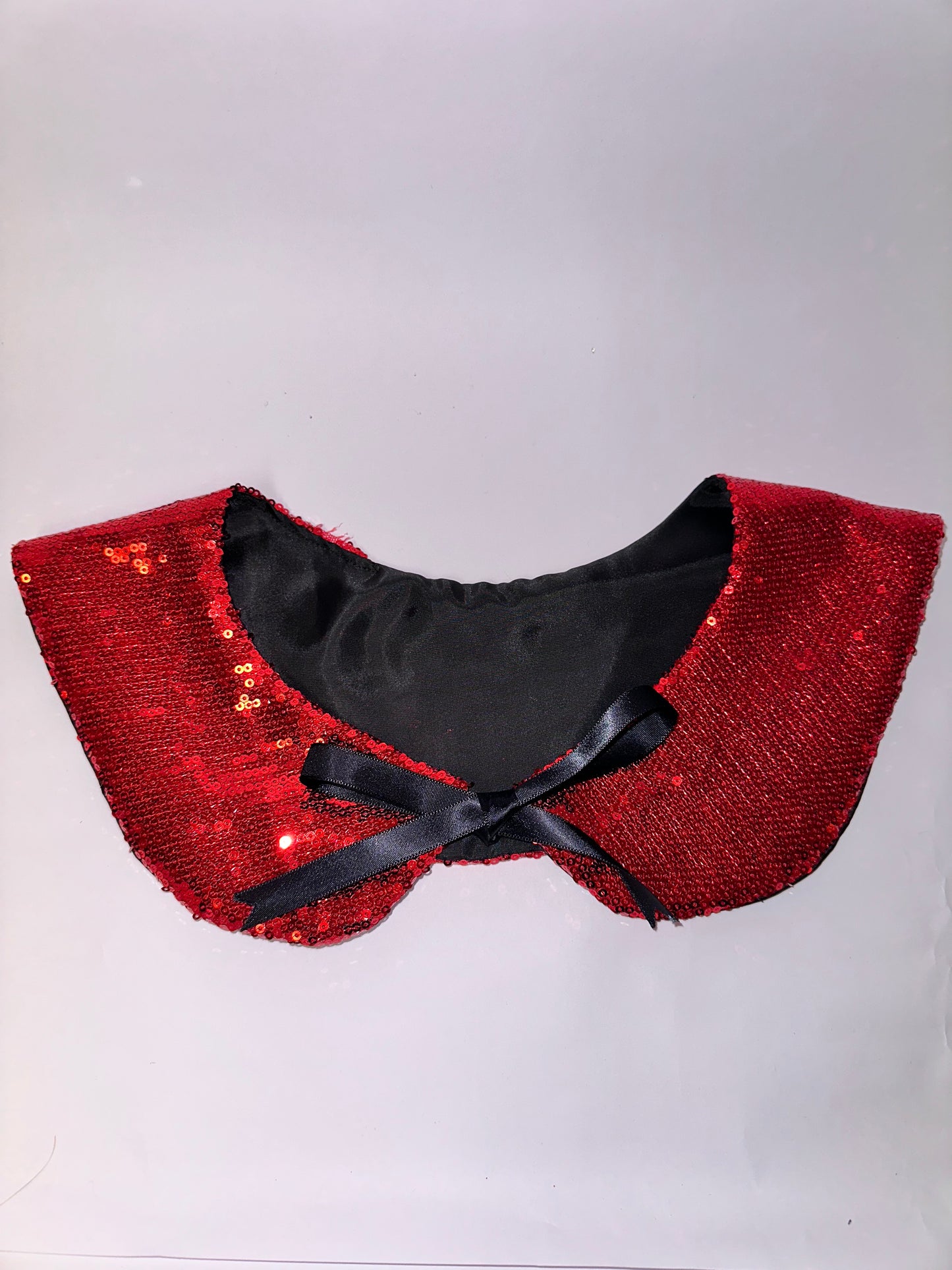 Sequin Peter Pan Collar