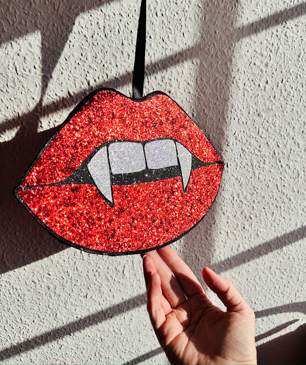 Large Vamp Sparkle Wall Ornament