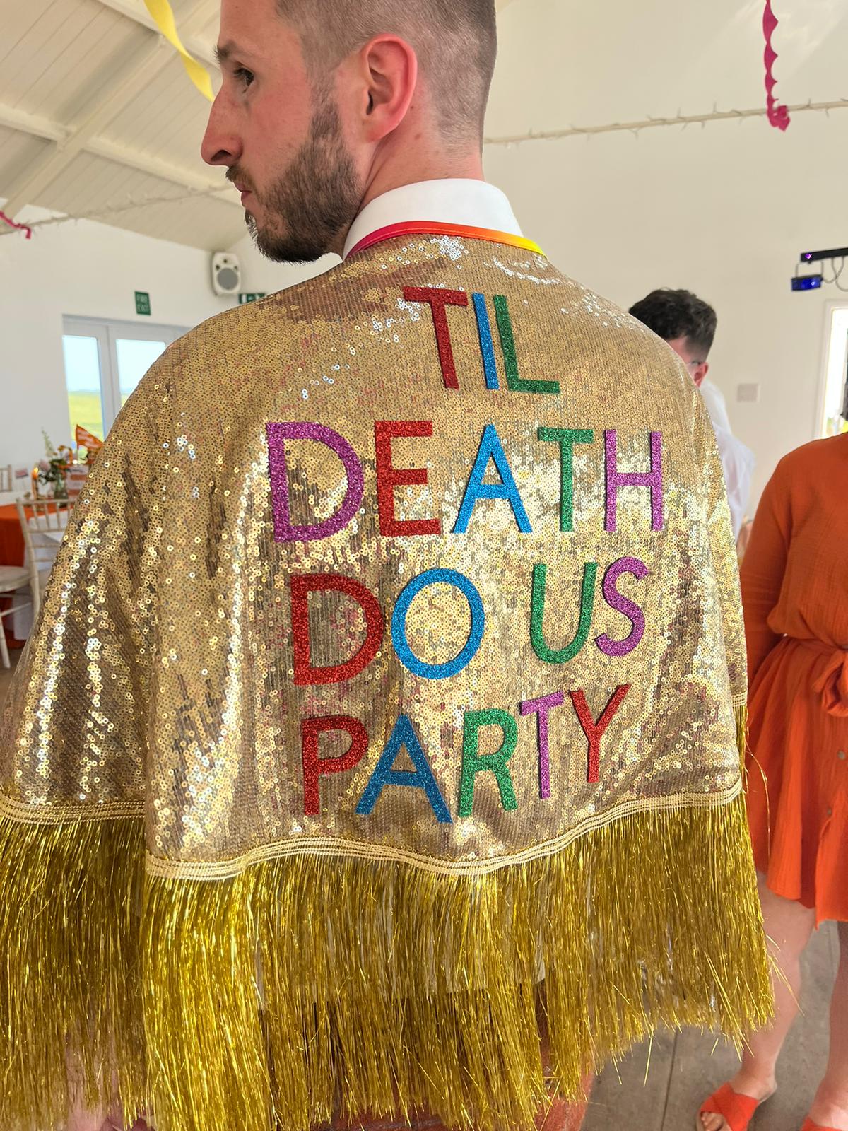 Til Death Do Us Party Cape