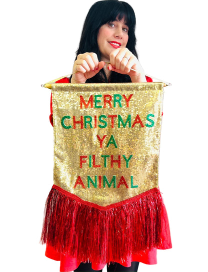 FILTHY ANIMAL BANNER