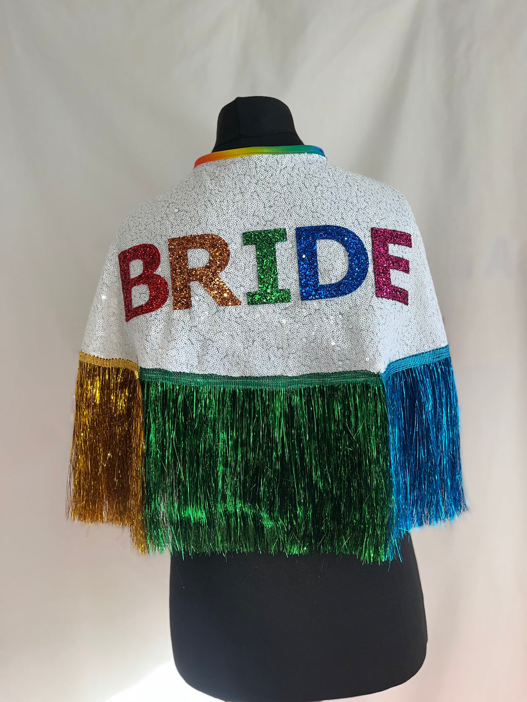 Rainbow 'Bride' Cape